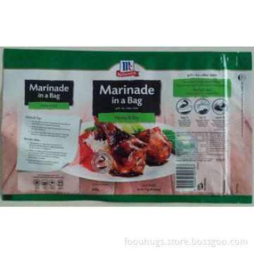 Three-side Seal High Barrier Packaging Tear Waterproof Pouc